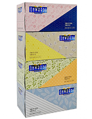 Onwards - Orchid Box Tissue 4 Boxes x 200Sheets